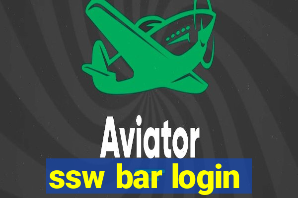 ssw bar login